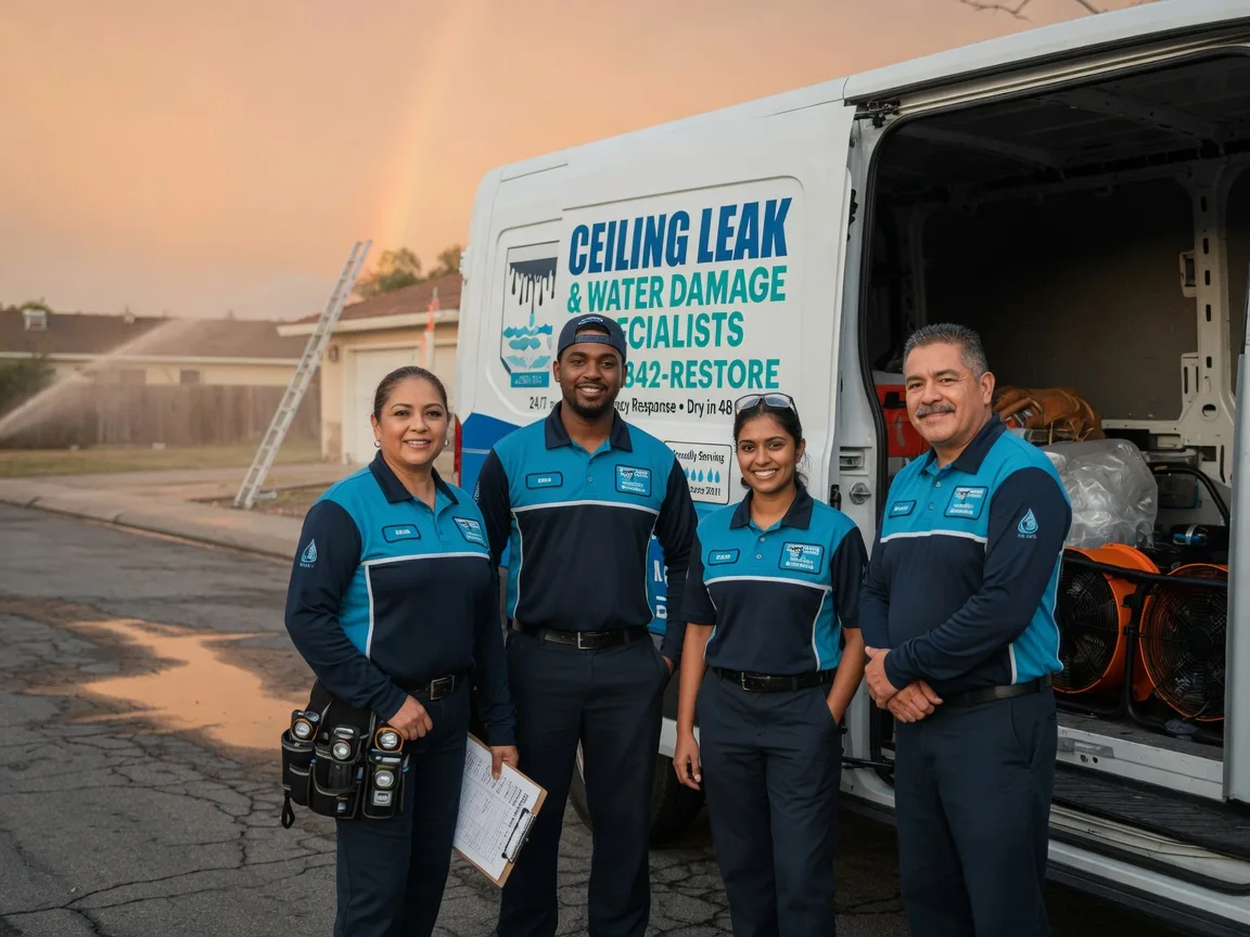 Ceiling Leak Cleanup company in Milan, KS